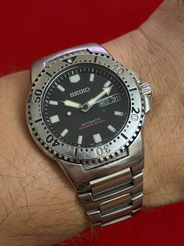 Seiko scuba diver 200m - 200m, black