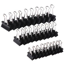10x Bulldog Foldback Clips