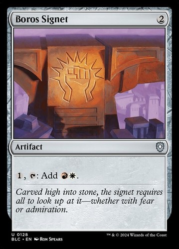 Boros signet bloomburrow - boros,