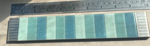 Ceramic border tiles - 5,