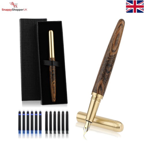 Vintage wooden fountain pen - wooden,