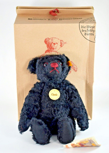 Steiff black classic bear - classic, 28