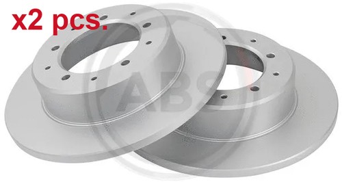 Pcs rear brake disc rotos - x2,