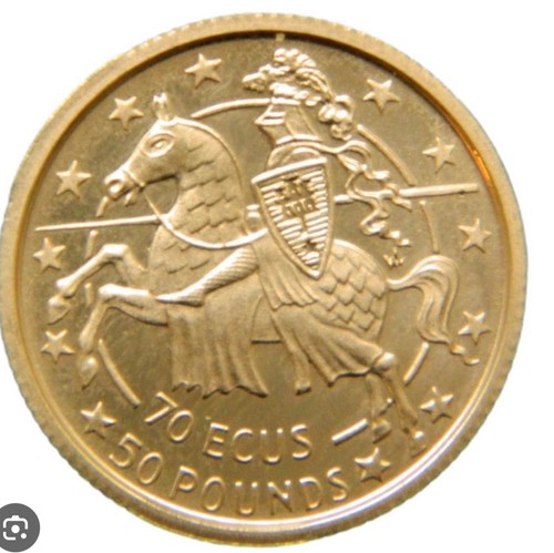 Gold gibraltar pounds 70 - gibraltar,