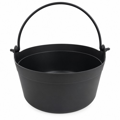 Halloween black cauldron - halloween,