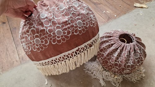 Matching vintage ceiling light - vintage,
