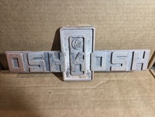 Vintage Oshkosh Truck Emblem