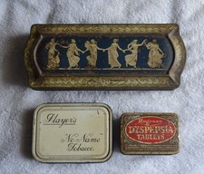 3 Vintage Antique Advertising