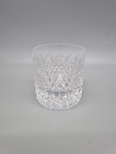 A Tyrone Crystal, Ireland, Whiskey Glass in Sperrin Pattern, Old Fashioned, 6oz