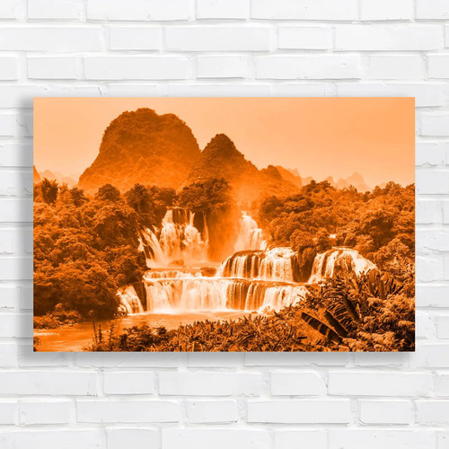 Stunning waterfall landscape - stunning,
