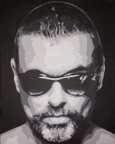 George michael original hand - george,