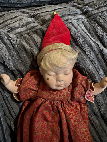 Pauline cloth sleeping doll - pauline,