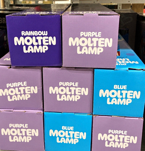 Molten lava lamp led retro - lamp,
