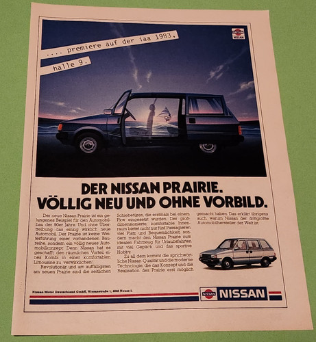 Nissan prairie ad - prairie,