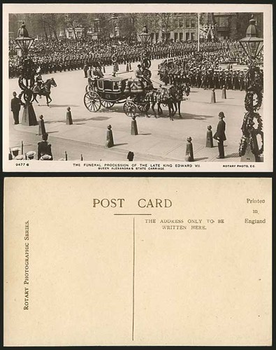 Funeral procession king edward - funeral,