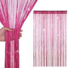 Hanging String Curtain Panels