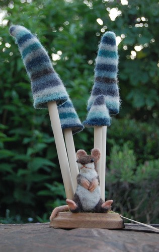 Ooak mouse sculpture - ooak,