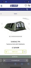 Sundae 7 Birth Air Tent..tent was only useonly used once.