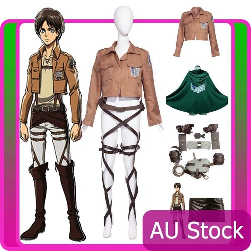 Adult attack titan costume - on,
