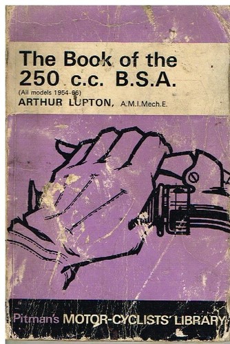 Bsa 250 b25 - b25, c11g