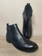 Vintage Women’s Kangol Black Caroline Boots Unused Size 6 Original Box Uk