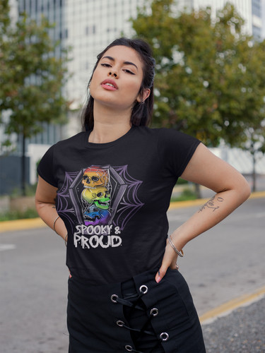 Spooky proud pride - &, tshirt