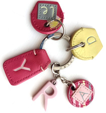 Radley Keyring, charm letters