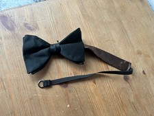 Ak&co Dickie Bow Tie Acetate Black And Brown 