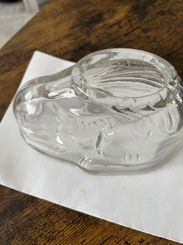 Vintage glass jelly mould - glass,