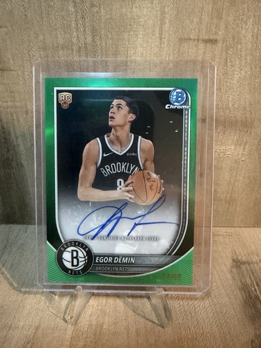 Egor demin auto topps - egor, /99