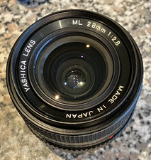 Yashica ML 28mm f/2.8 Wide Angle - Contax/Yashica Mount