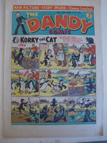 The dandy comic 286 1945 - comic,