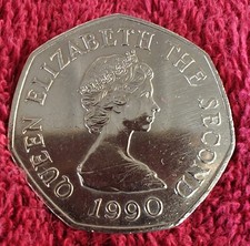 1990 Bailiwick of Jersey 50p Coin