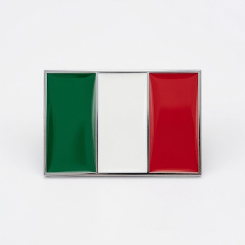 1pc metal italia flag - metal, car
