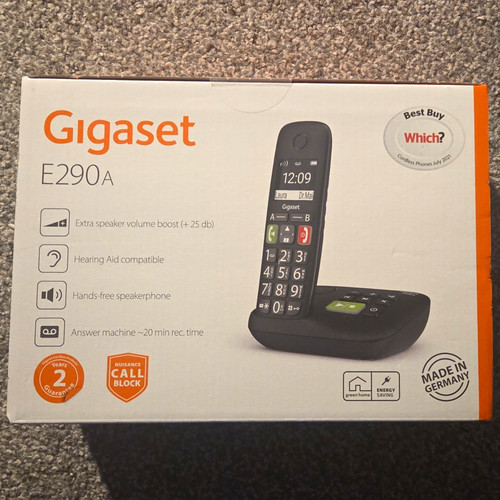 Gigaset e290a cordless phone - cordless,
