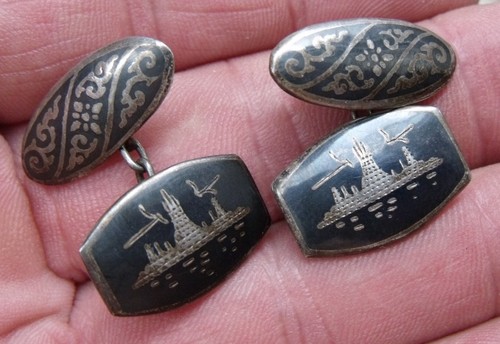 Pair vintage sterling - pair,