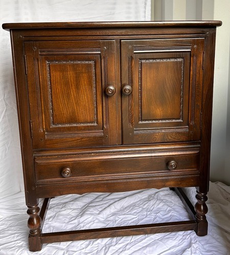 Vintage ercol elm cupboard - ercol,