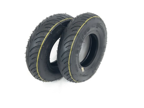 Pair 200x50 black pneumatic - black,