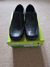 Hush Puppies Bespoke JNR Size 2 Black Boys School Shoes Boy
