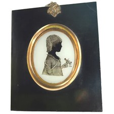 Unusual antique reverse