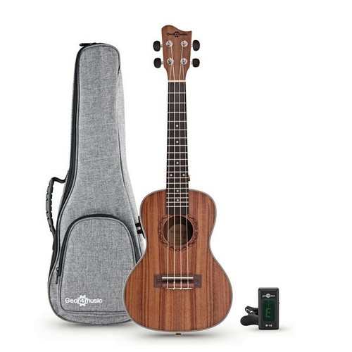Koa concert electro ukulele - koa,