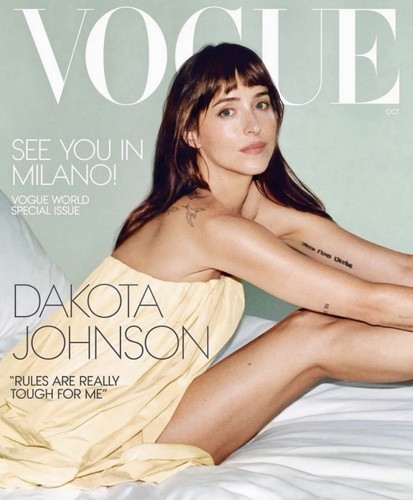 Dakota johnson vogue - -,