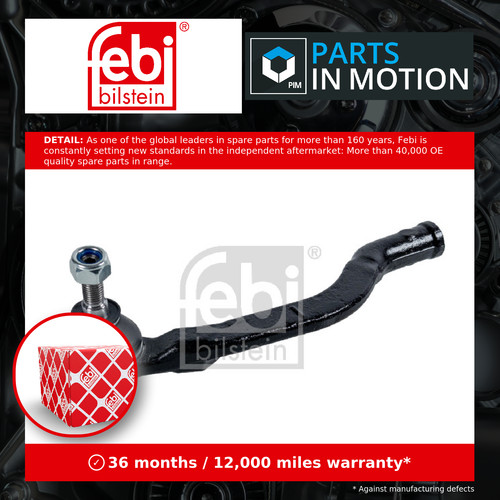 Tie track rod - rod, end
