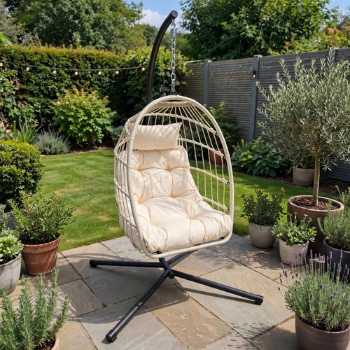 Indoor outdoor hanging egg - hanging,