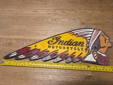 Indian Motorcycle Cast Iron Sign