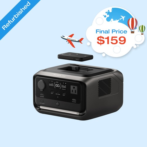 Ecoflow river plus 286wh - 3,