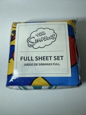 The Simpsons 4 Pieces Full Sheet Set New