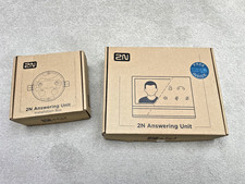 2N Indoor Talk White 91378401WH and Flush Installation Box 91378800