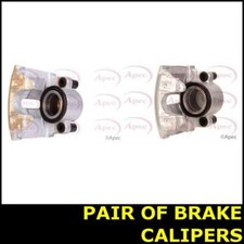 Pair Brake Caliper Front Left