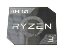 AMD Ryzen 3 Sticker Metal